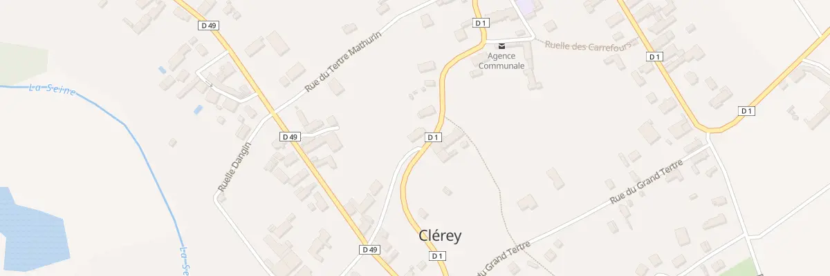 Plan du 28 Rue De L Eglise à Clérey