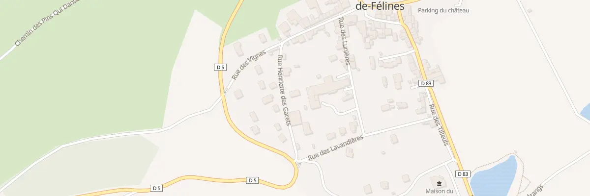 Plan du 227 Rue Henriette des Garets à Saint-Marcel-de-Félines