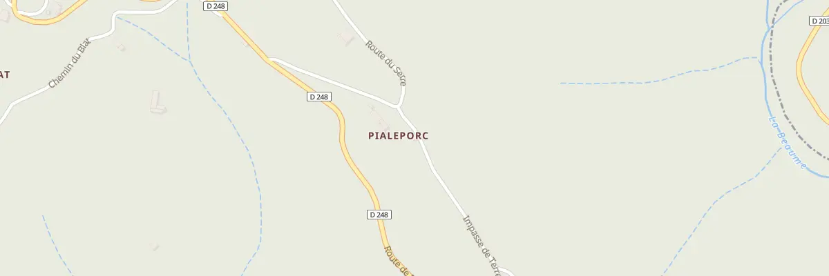 Plan du 5569 Pialeporc à Beaumont