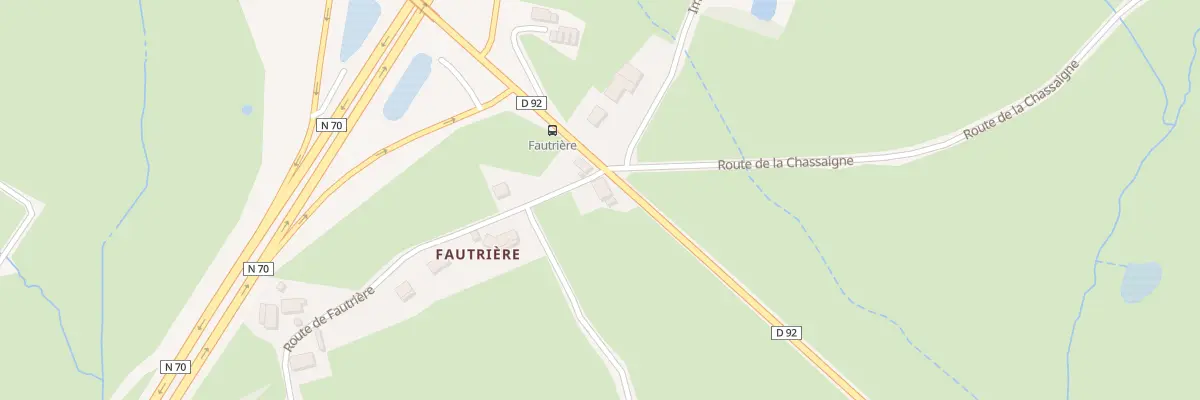 Plan du 5375 Corcelles à Palinges