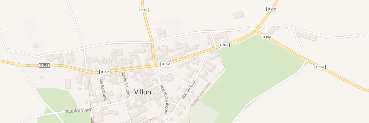 Plan du 4 Rue Vanoise à Villon