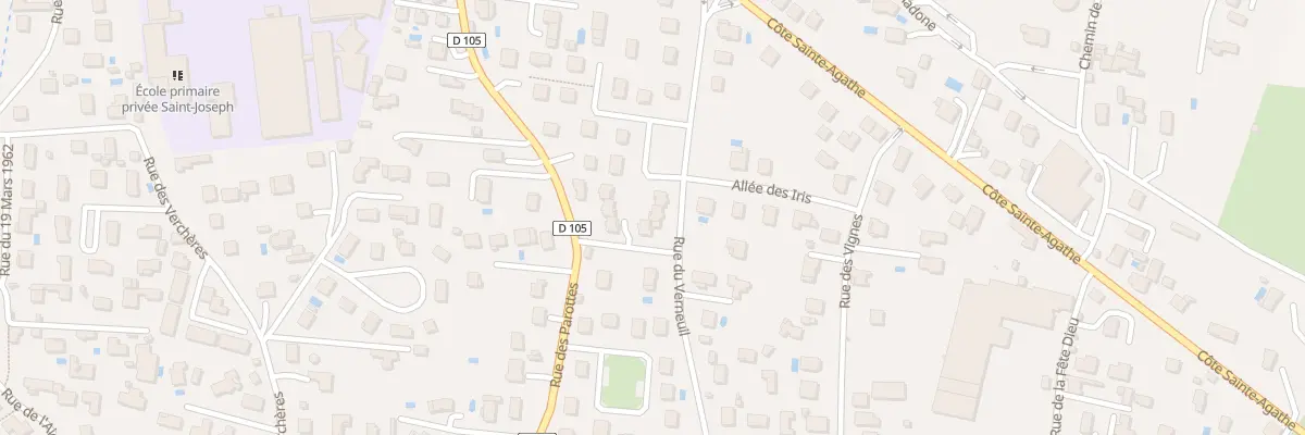 Plan du 24B Rue du Verneuil à Sury-le-Comtal