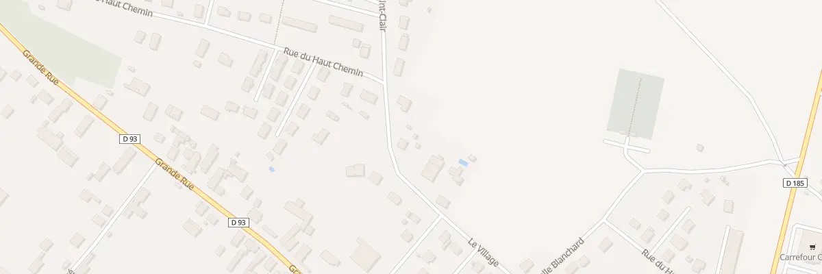Plan du 4 Rue Saint Clair à Vaudes