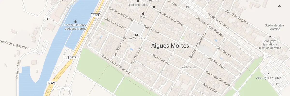 Plan du 9008 Rue Marceau à Aigues-Mortes