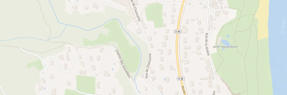 Plan du 425 Rue de Chazourne à Aurec-sur-Loire