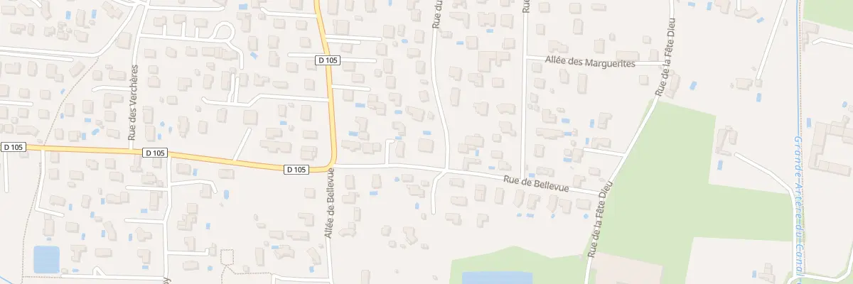 Plan du 23 Rue de Bellevue à Sury-le-Comtal
