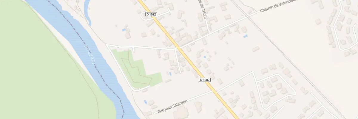 Plan du 16T Rue de Saint-Étienne à Balbigny