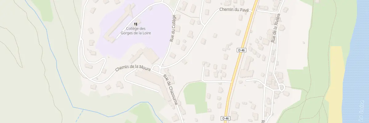 Plan du 263 Che du Pavé à Aurec-sur-Loire