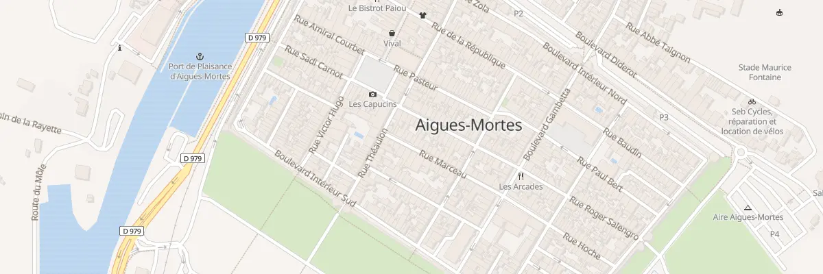 Plan du 5 Rue Marceau à Aigues-Mortes