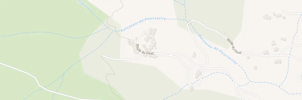 Plan du 1954 Rte du Faud à Montpezat-sous-Bauzon