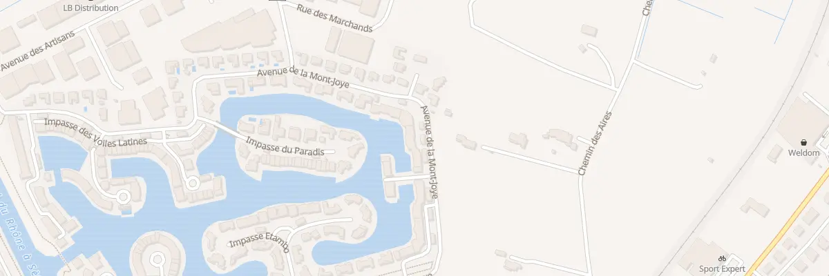 Plan du 572 Av de la Mont-joye à Aigues-Mortes