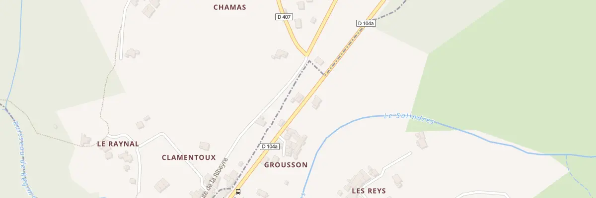 Plan du 5088 Grousson aux Assions