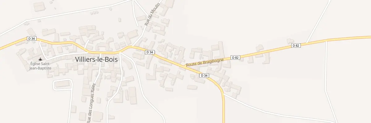 Plan du 35 Rue Grande Rue à Villiers-le-Bois