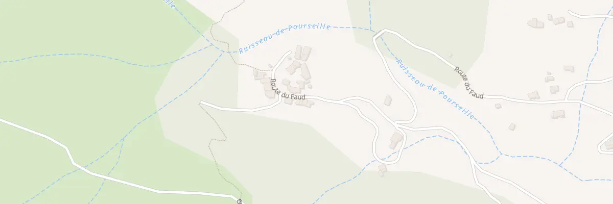 Plan du 1955 Rte du Faud à Montpezat-sous-Bauzon