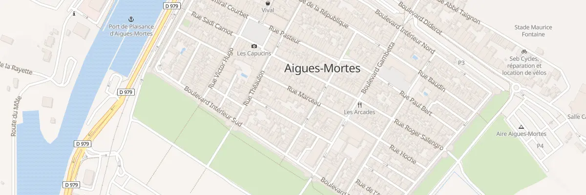 Plan du 14 Rue Marceau à Aigues-Mortes