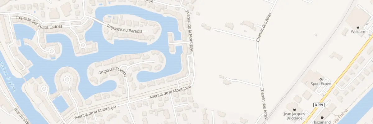 Plan du 9461 Av de la Mont-joye à Aigues-Mortes