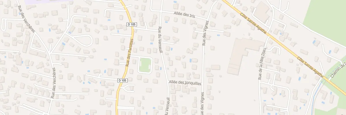 Plan du 15 Rue du Verneuil à Sury-le-Comtal