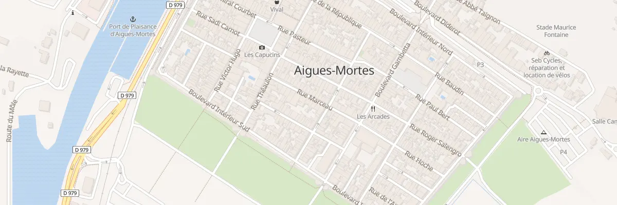 Plan du 14B Rue Marceau à Aigues-Mortes