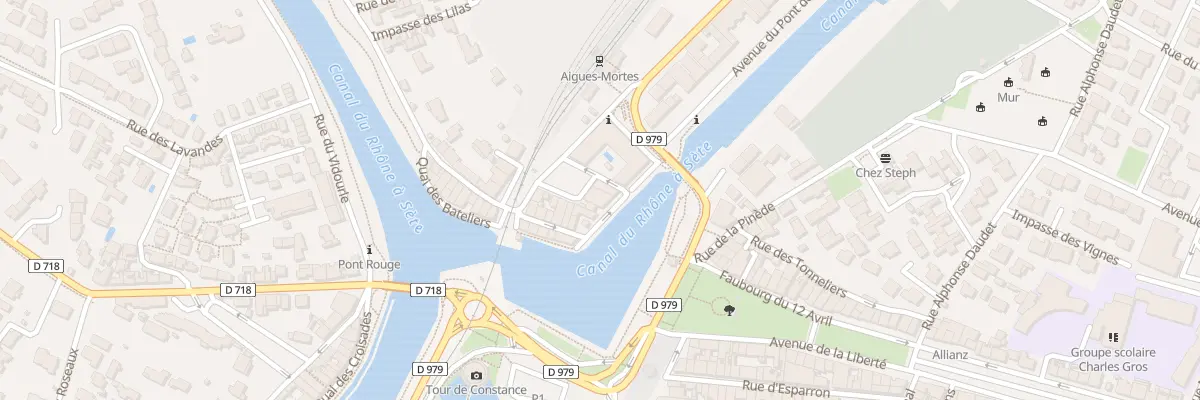 Plan du 3 Quai des Bateliers à Aigues-Mortes