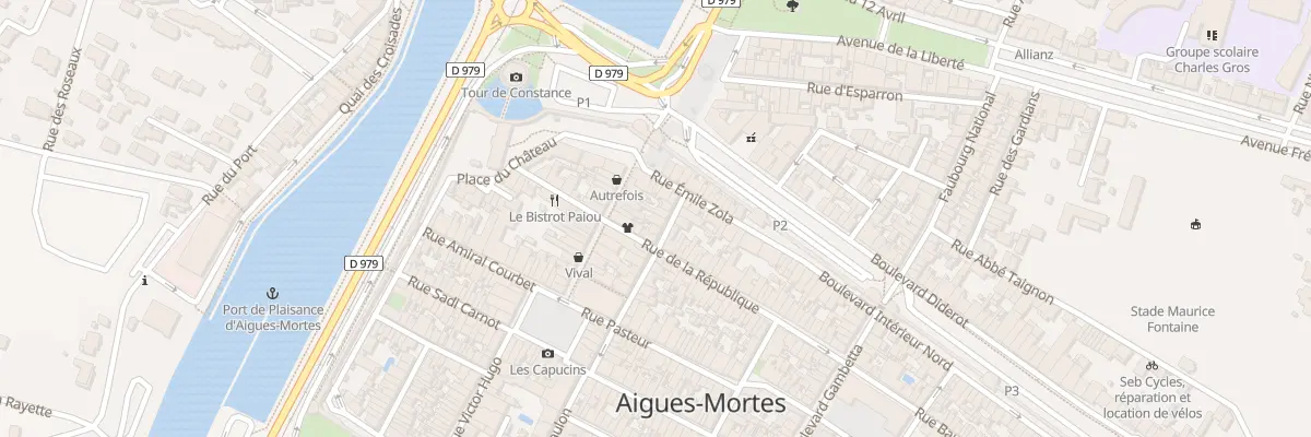 Plan du 19 Rue Alsace Lorraine à Aigues-Mortes
