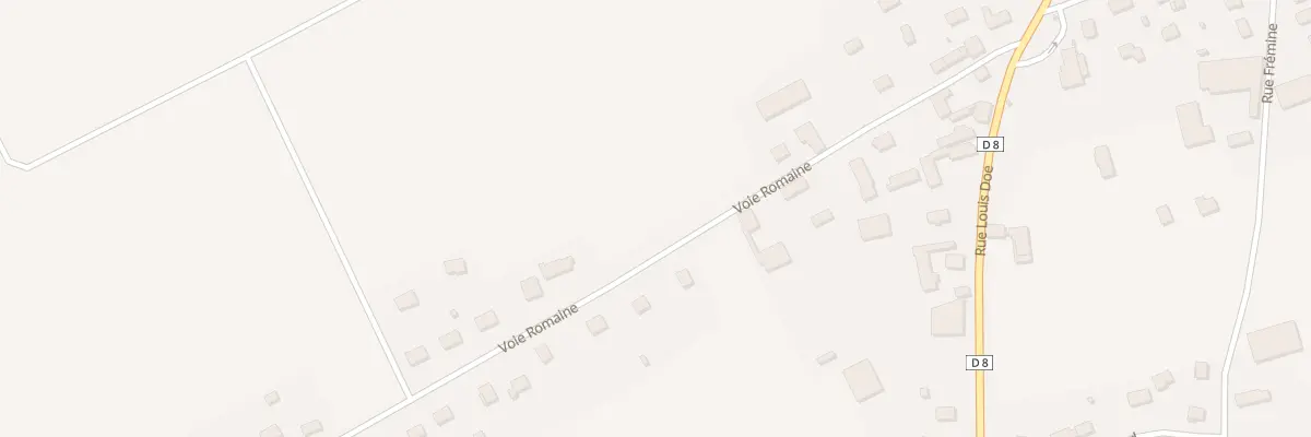 Plan du 12F Voie Romaine à Luyères