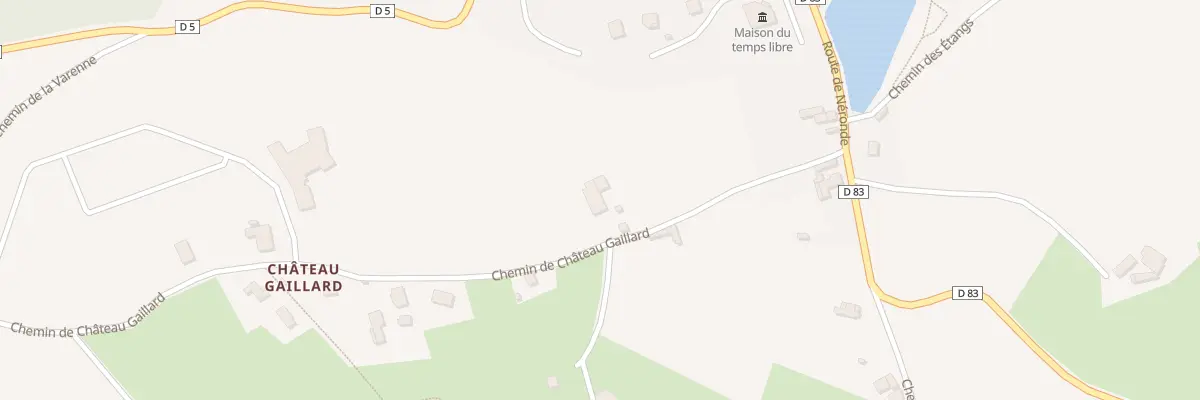 Plan du 178 Che de Château Gaillard à Saint-Marcel-de-Félines