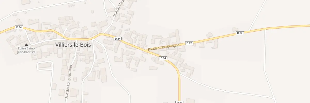 Plan du 1 Rte d’Arthonay à Villiers-le-Bois