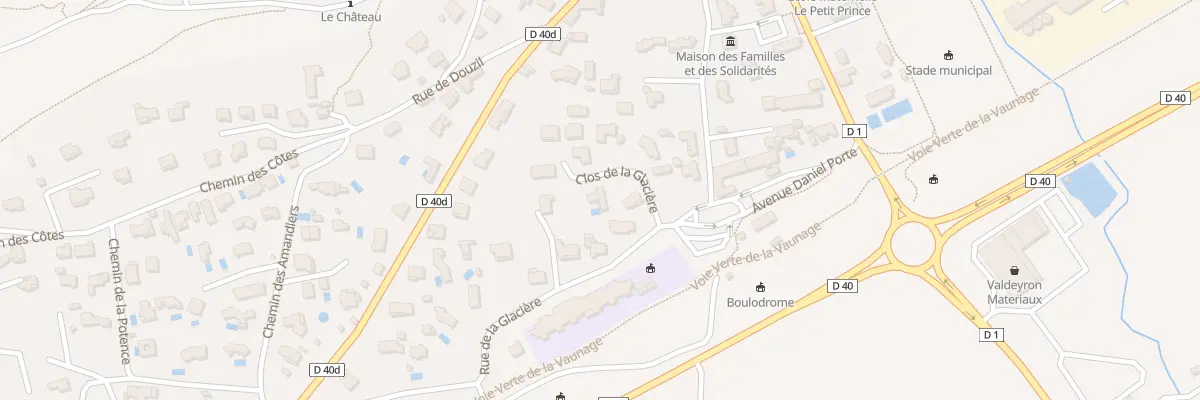 Plan du 5 Rue la Glacière à Calvisson