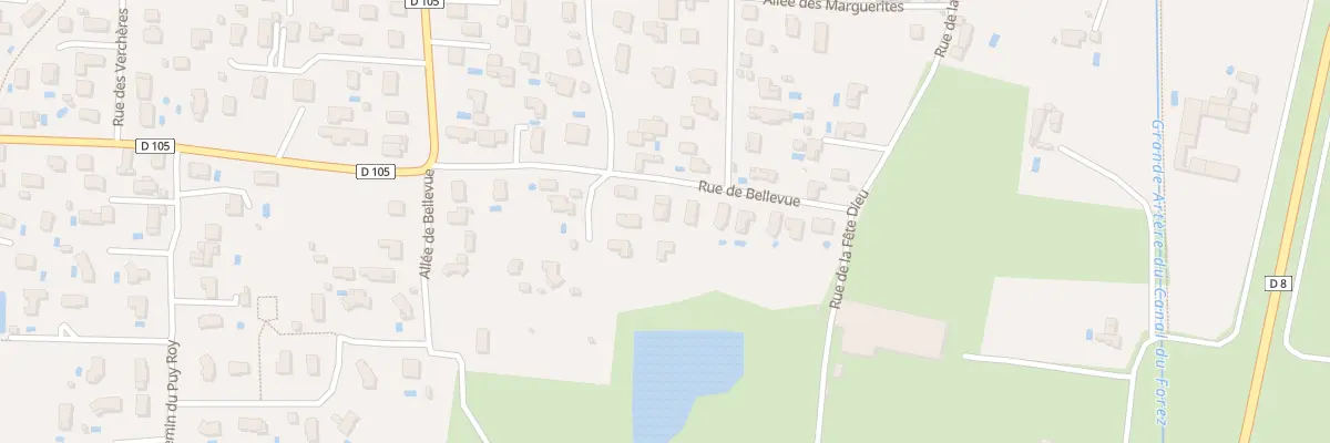 Plan du 52 Rue de Bellevue à Sury-le-Comtal