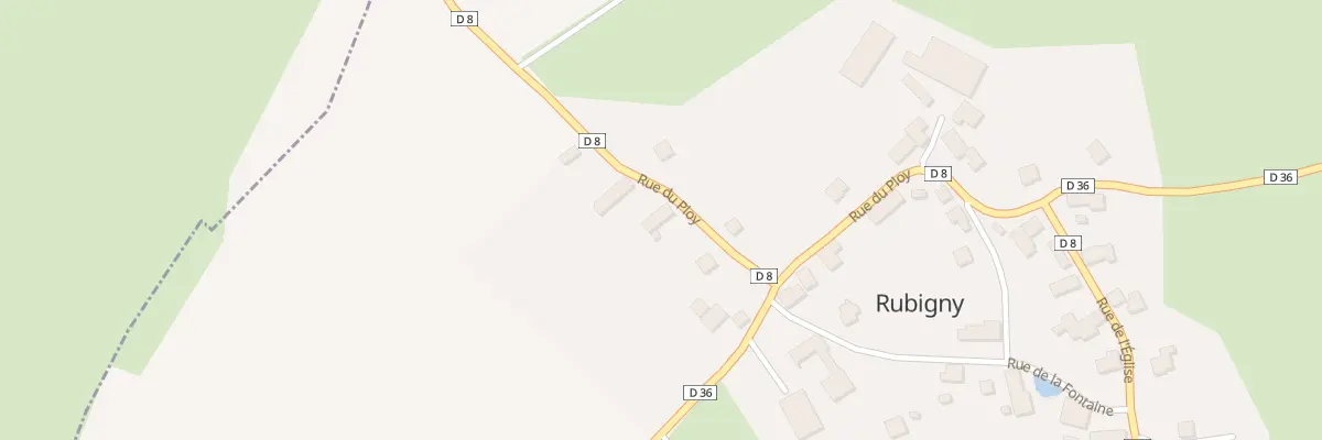 Plan du 11 Rue du Ploy à Rubigny