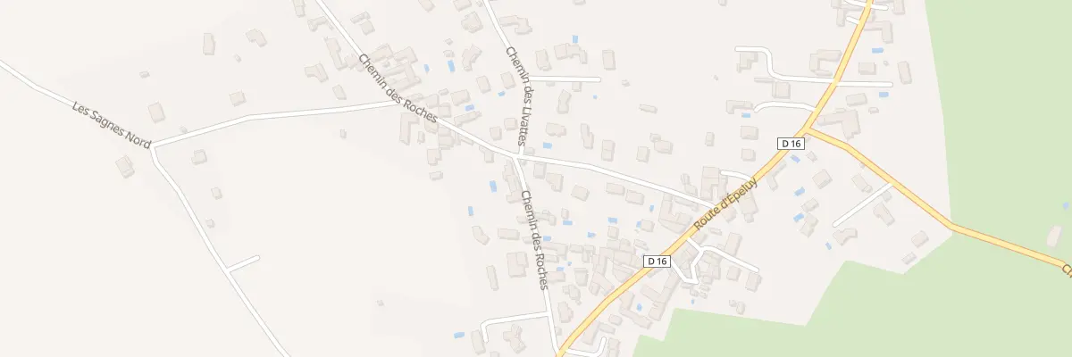 Plan du 170 Che des Roches à Sury-le-Comtal