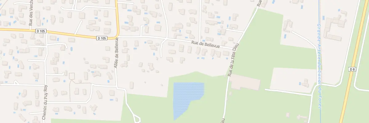 Plan du 46 Rue de Bellevue à Sury-le-Comtal