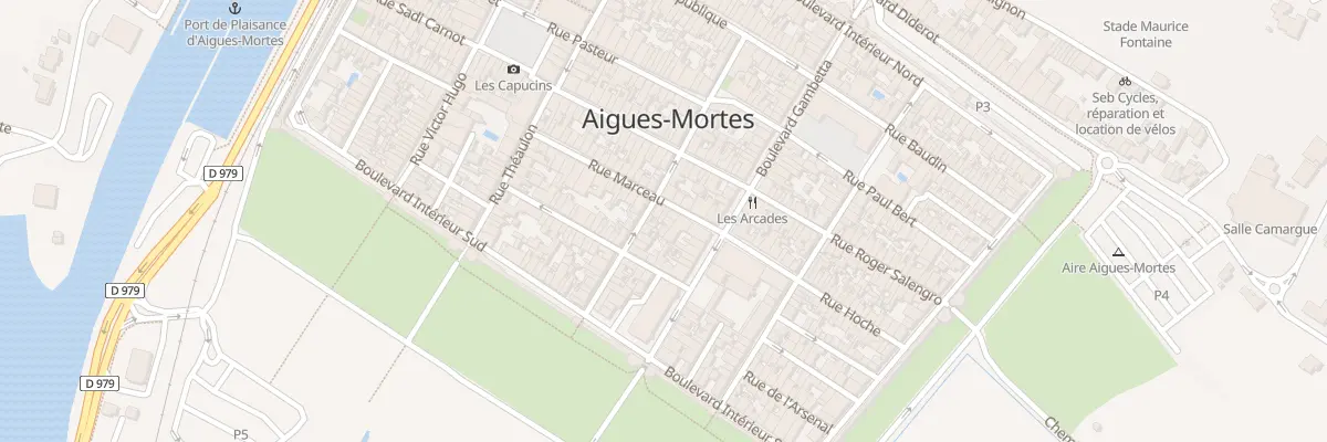 Plan du 26 Rue Marceau à Aigues-Mortes