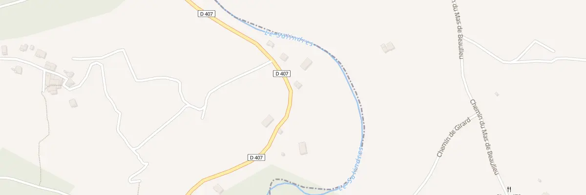 Plan du 5284 La Fabrique à Saint-Genest-de-Beauzon