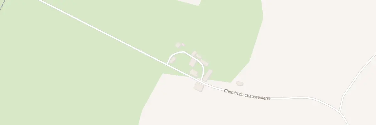 Plan de Frm de Chaussepierre à Rumilly-lès-Vaudes