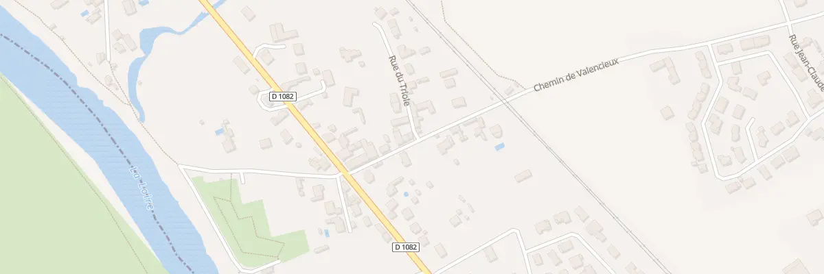 Plan du 77A Chem de Valencieux à Balbigny