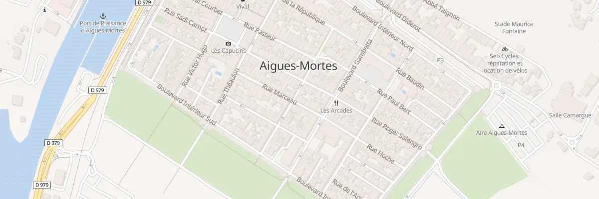 Plan du 17 Rue Marceau à Aigues-Mortes