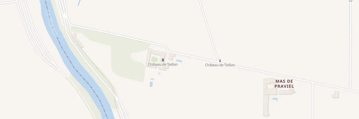 Plan du 5875 Le Grand Teillan à Aimargues