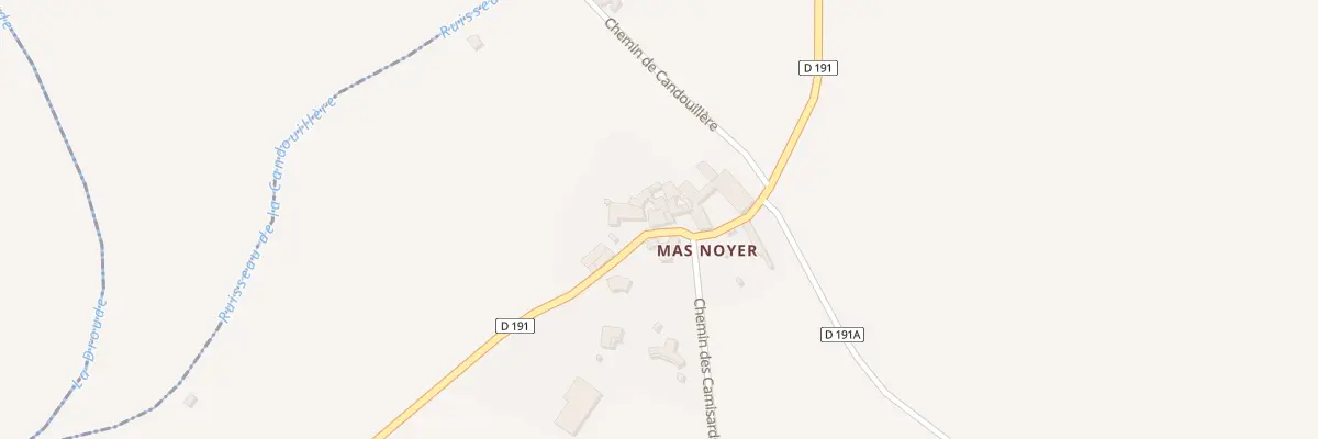 Plan du 114 Rte du Lavandin à Saint-Césaire-de-Gauzignan