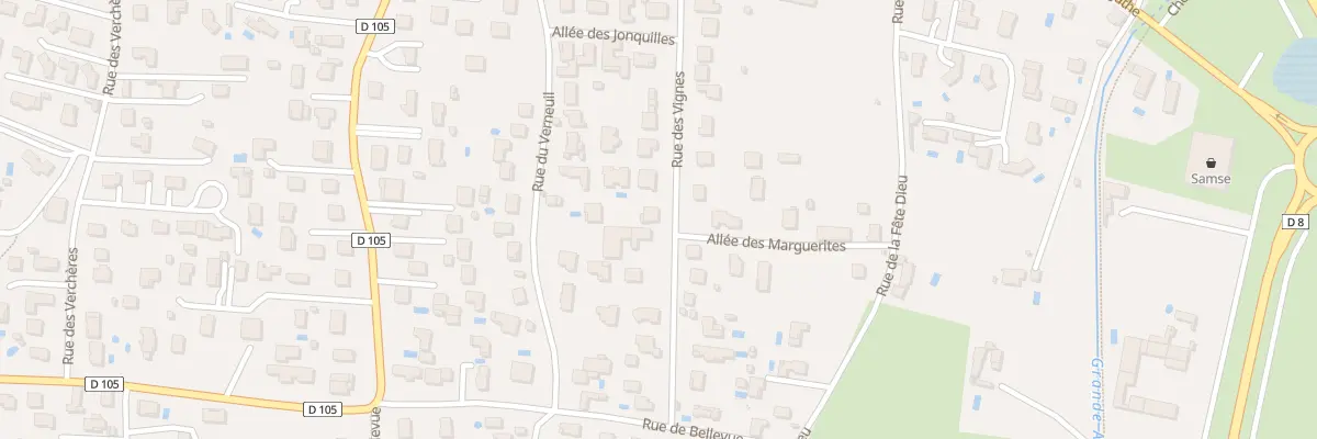 Plan du 30 Rue des Vignes à Sury-le-Comtal