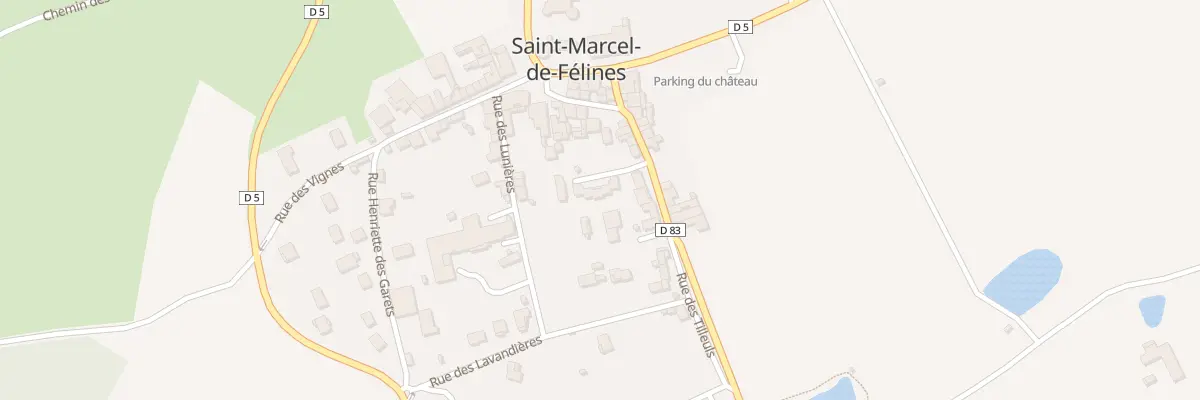 Plan du 5425 Imp des Jardins à Saint-Marcel-de-Félines