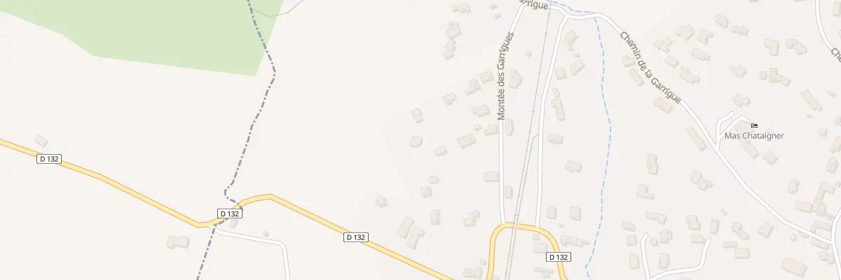 Plan du 127 Mte des Garrigues à Saint-Julien-de-Cassagnas