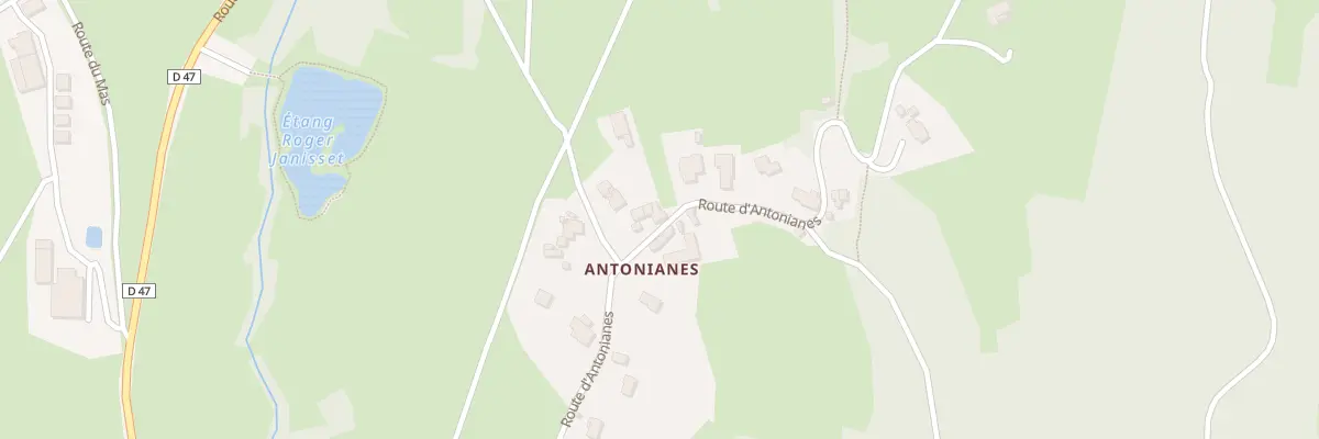 Plan du 621 Rte d’Antonianes à Monistrol-sur-Loire