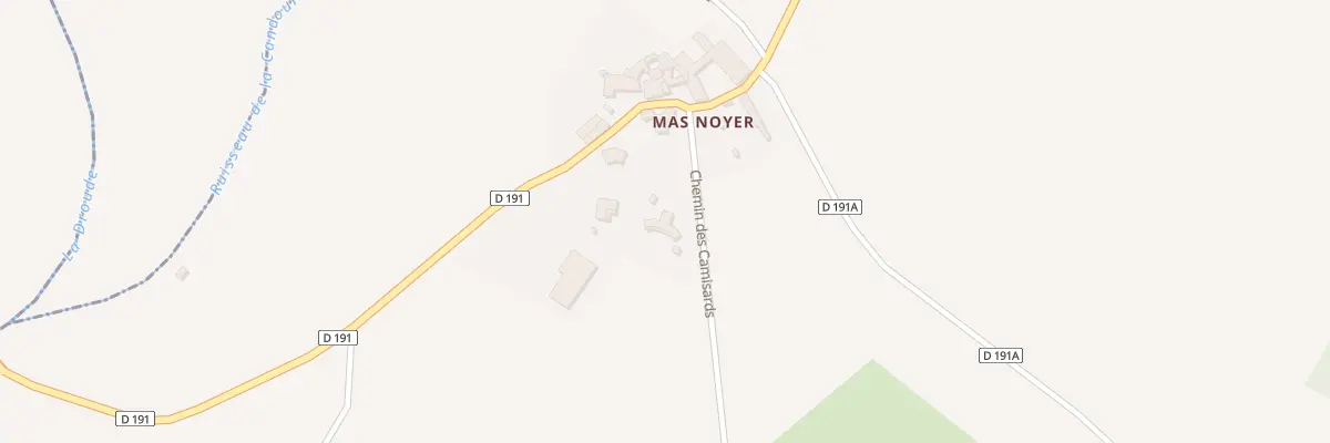 Plan du 56 Che des Camisards à Saint-Césaire-de-Gauzignan