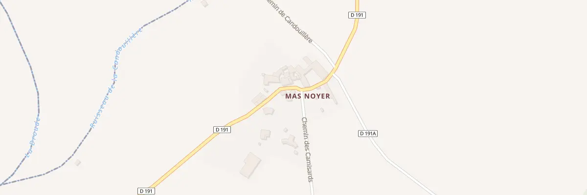 Plan du 2 Che des Camisards à Saint-Césaire-de-Gauzignan