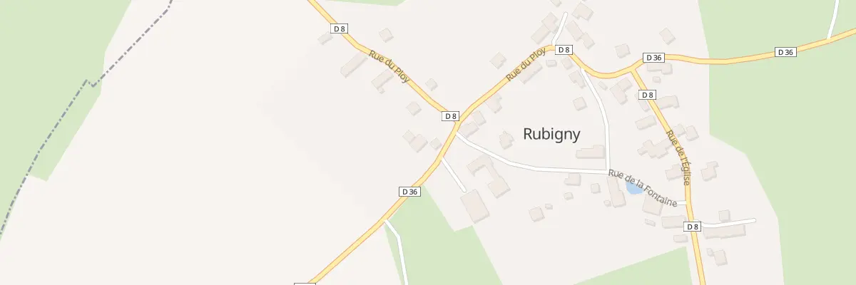Plan du 5016 Le Village à Rubigny