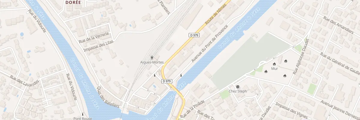 Plan du 116 Rte de Nîmes à Aigues-Mortes