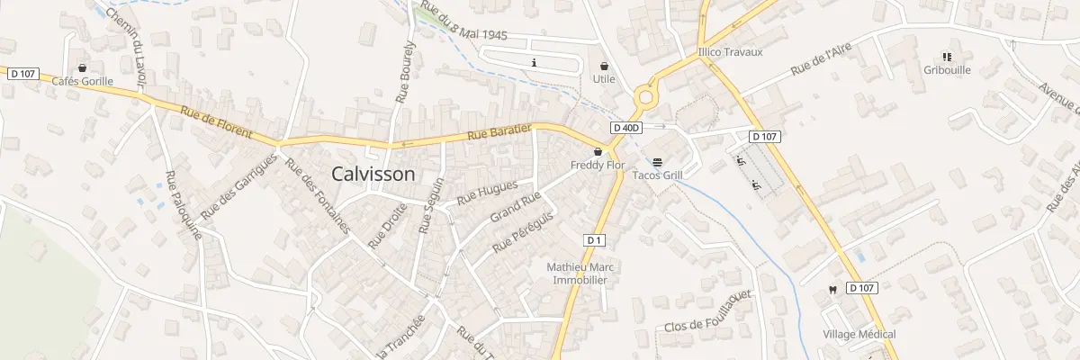 Plan du 26 Gr Grand Rue à Calvisson