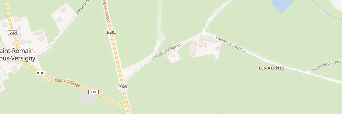 Plan du 5019 Les Vernes à Saint-Romain-sous-Versigny