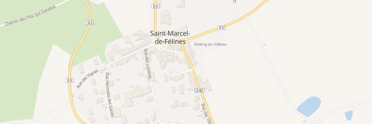 Plan du 52 Rue des Scieurs de Long à Saint-Marcel-de-Félines